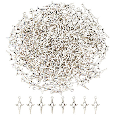 200Pcs Tibetan Style Alloy Pendants FIND-AR0004-35-1