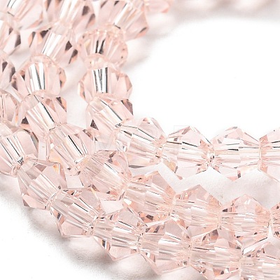 Transparent Glass Beads Strands EGLA-A039-T4mm-D26-1