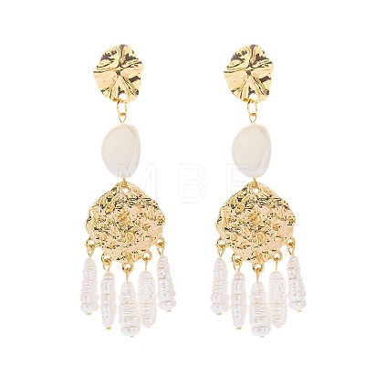 Zinc Alloy Chandelier Earrings for Women WGCA29C-04-1