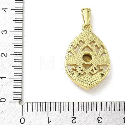 304 Stainless Steel Crystal Rhinestone Pendants STAS-C179-05G-1