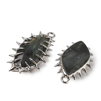 Natural Labradorite Big Pendants GG-CBA86DE-02P-1