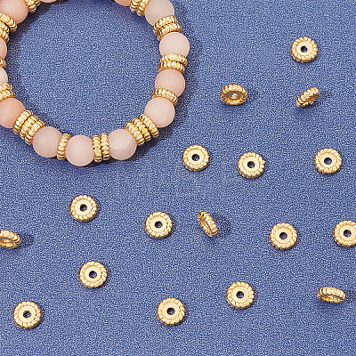 Brass Beads KK-DC0001-23-1