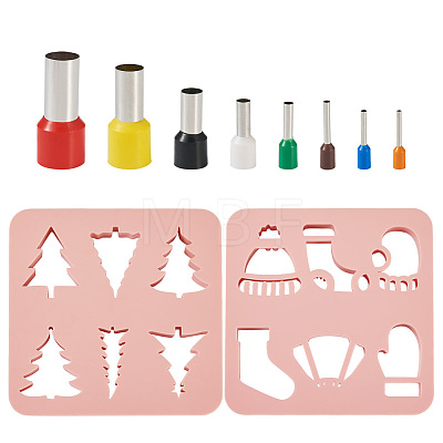  Christmas Theme ABS Plastic Plasticine Tools CELT-TA0001-01-1