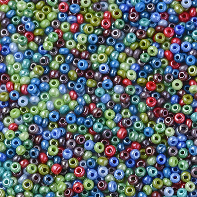 11/0 Czech Opaque Glass Seed Beads SEED-N004-003B-29-1
