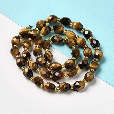 Natural Tiger Eye Beads Strands G-H297-C11-01-1