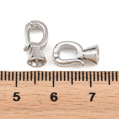 Brass Fold Over Clasps KK-H292-29P-1