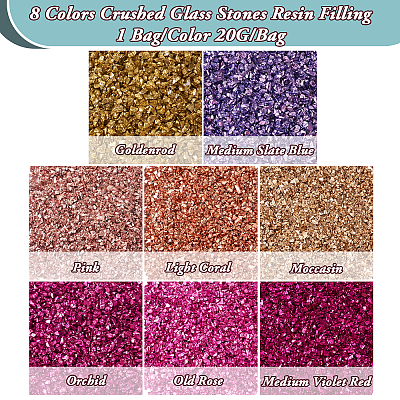  8 Bags 8 Colors Electroplate Glass Beads EGLA-TA0001-33-1