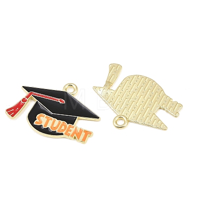 Alloy Enamel Pendants X-ENAM-L055-01B-01-1