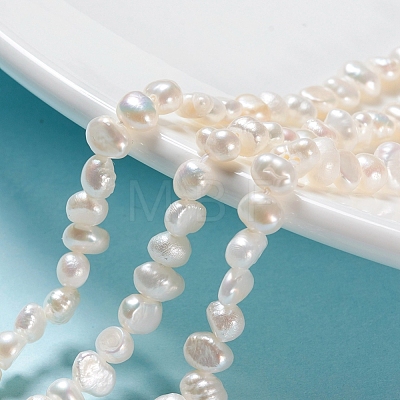 Natural Cultured Freshwater Pearl Beads Strands X-PEAR-I004-08B-1