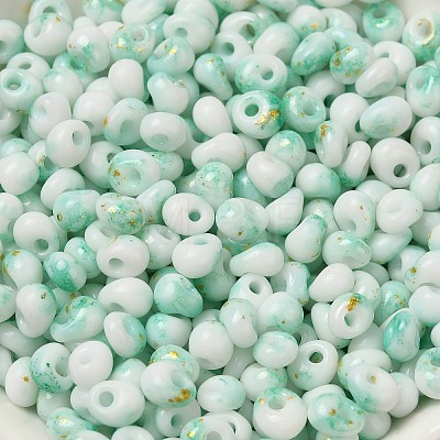 Baking Paint Glass Seed Beads SEED-F006-01A-08-1