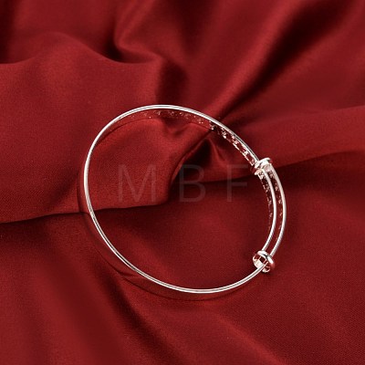 Adjustable Brass Expandable Bangles BJEW-BB49043-A-1