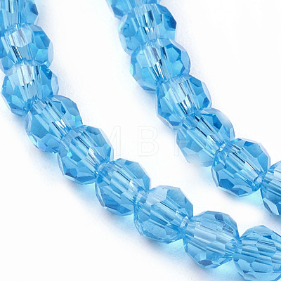Glass Beads Strands EGLA-J042-4mm-07-1