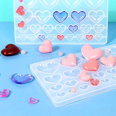 Heart Shape DIY Silicone Molds PW-WG44905-01-1