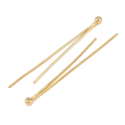 Brass Earring Nuts KK-H536-05G-1