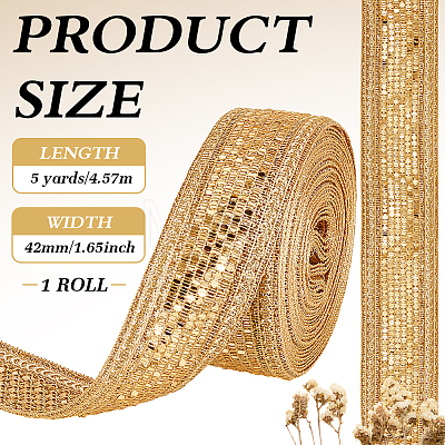 5 Yards Polyester Ribbon OCOR-MA0001-90B-1