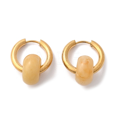 304 Stainless Steel Huggie Hoop Earrings EJEW-JE04260-1