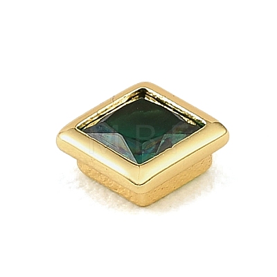 Brass Pave Cubic Zirconia Cabochons CU-CBA30E8-05G-04-1