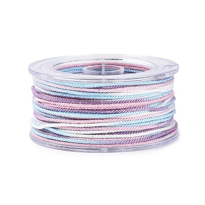 27M Segment Dyed Round Polyester Twisted Cords OCOR-N009-02A-08-1