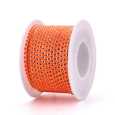 Iron Rhinestone Cup Chains CH-T006-01A-07-1