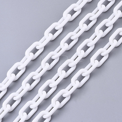 Opaque Acrylic Cable Chains SACR-N010-002L-1