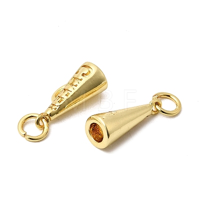 Sports Brass Charms KK-A289-04B-G-1
