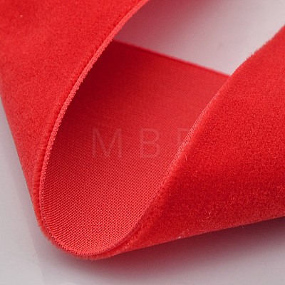 Polyester Velvet Ribbon for Gift Packing and Festival Decoration SRIB-M001-13mm-235-1