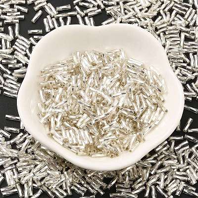 Glass Twist Bugle Beads SEED-C004-07C-1