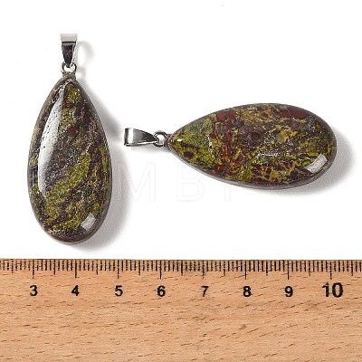 Natural Dragon Blood Pendants GG-CBACB71-02P-05-1