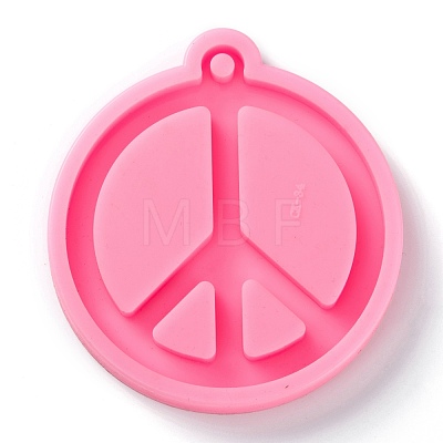 Peace Sign Silicone Molds DIY-I075-01-1