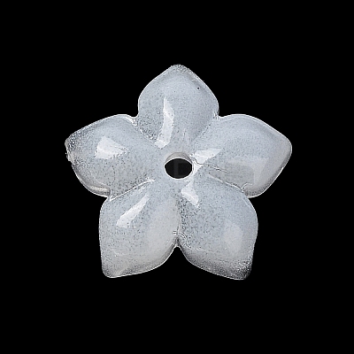 Glass Beads Caps GLAA-A011-14D-1