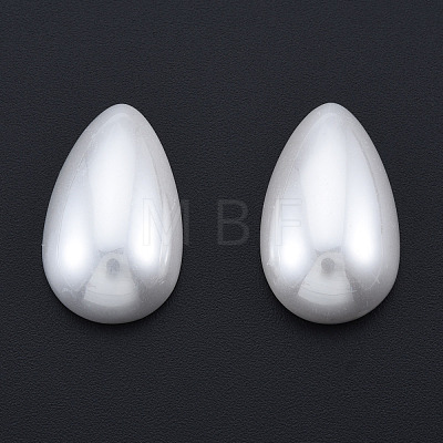 ABS Plastic Imitation Pearl Cabochons KY-N015-28-1