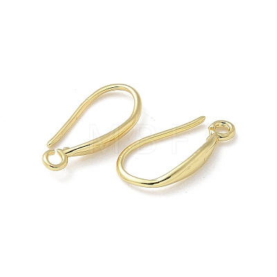 Brass Earring Hooks KK-A236-13G-1