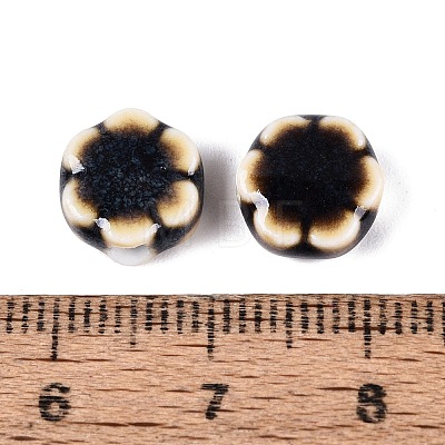 Vintage Handmade Porcelain Beads PORC-N013-25-02-1