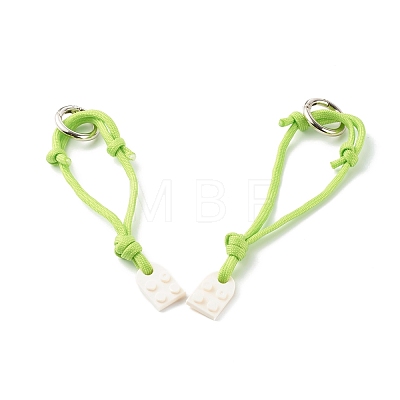 Polyester & Spandex Cord Bracelet Sets BJEW-JB06367-05-1