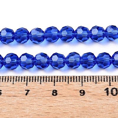 Transparent Glass Beads EGLA-A035-T6mm-D21-1