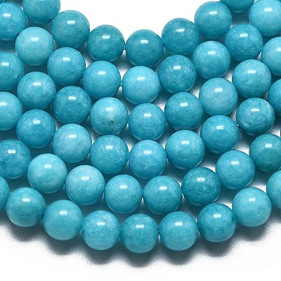 Natural Malaysia Jade Beads Strands G-L645-A01-8mm-24-1