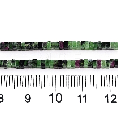 Natural Ruby in Zoisite Beads Strands G-N342-71-1