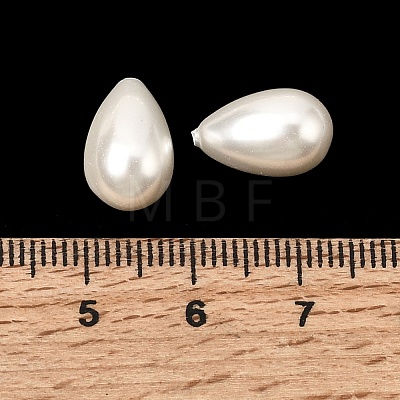 Electroplated Shell Pearl Beads BSHE-B008-03-1