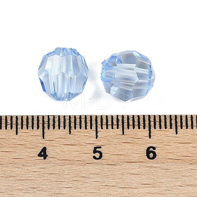 Transparent Acrylic Beads OACR-Q015-02D-1