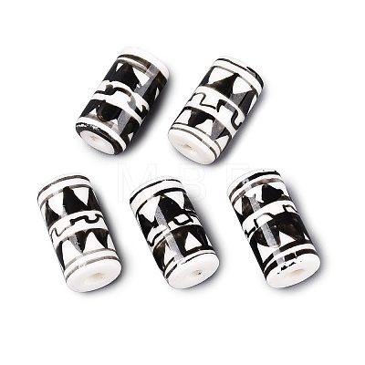 Handmade Porcelain Beads PORC-Q007-02D-1