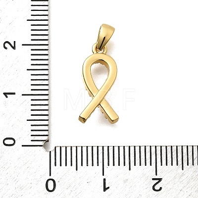 Brass Micro Pave Cubic Zirconia Pendants KK-S508-46G-1