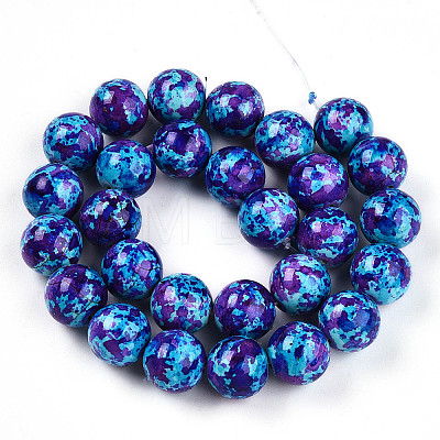 Synthetic Turquoise Beads Strands TURQ-T004-08A-07-1