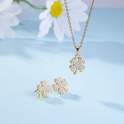 Alloy Clover Jewelry Set SD8339-1