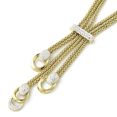 304 Stainless Steel Necklaces NJEW-Q322-10G-1