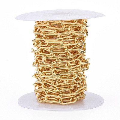 Brass Paperclip Chains CHC-G007-01G-01-1