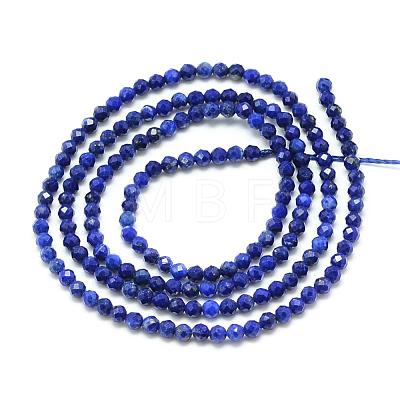 Natural Lapis Lazuli Beads Strands G-S152-07-2mm-1