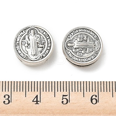 Religion Alloy Slide Charms FIND-E051-05AS-1