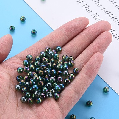 Transparent Acrylic Beads MACR-S370-B6mm-735-1