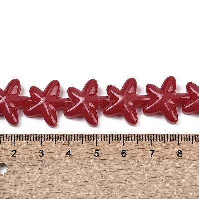 Baking Paint Glass Beads LAMP-C021-01I-1
