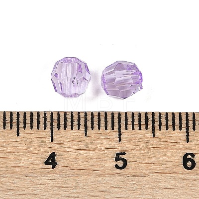 Transparent Acrylic Beads OACR-Q015-03F-1